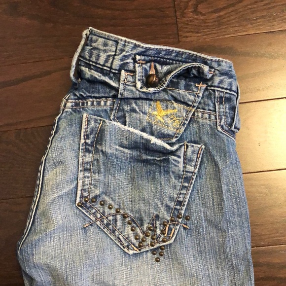 Vintage Wide Leg Jeans - Picture 1 of 3